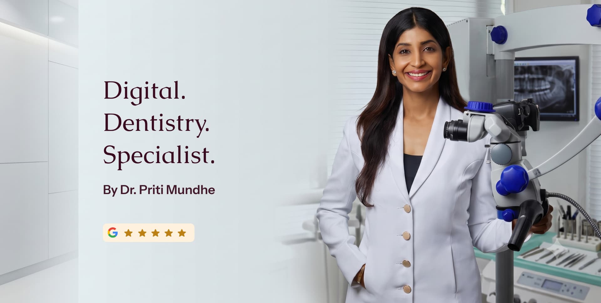DDS Dental Clinic Desktop Banner