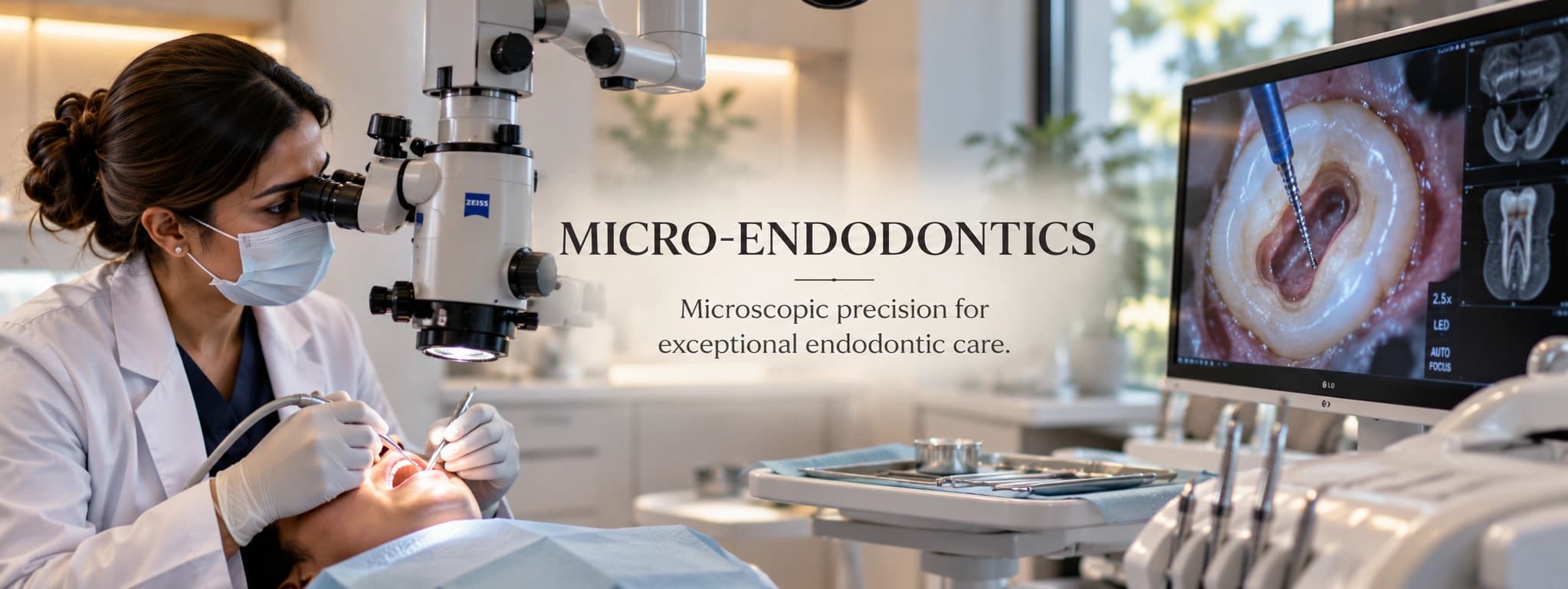 Micro-Endodontics Root Canal Treatment at DDS